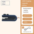 Mini Sealing Machine USB Rechargable Heat Sealer Storage Bag Plastic Package Food Sealer Clip Bag Handheld Food Heat Sealer