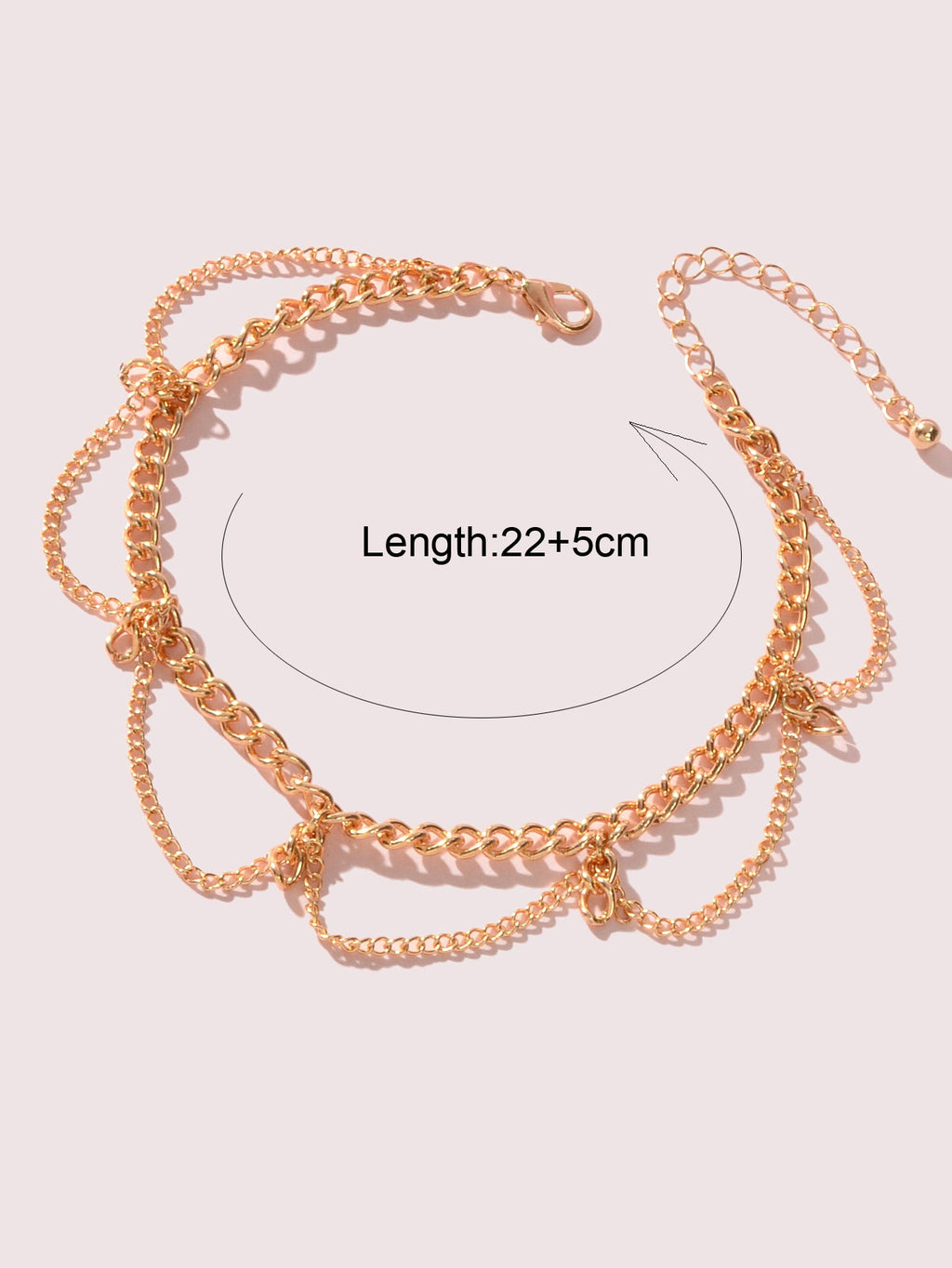 New Style Chain Anklet Trendy Handcrafted Beach Ankel Foot Jewellery Bracelet