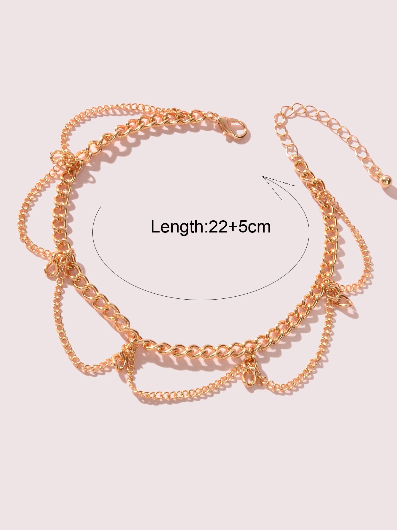 New Style Chain Anklet Trendy Handcrafted Beach Ankel Foot Jewellery Bracelet