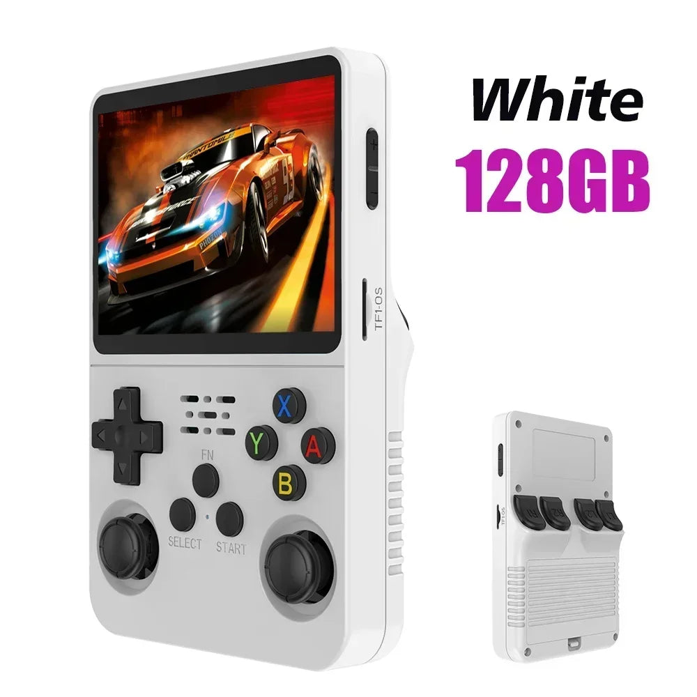 ARKOS R36S Retro Handheld Video Game Console Linux System 3.5 Inch IPS Screen R35s Pro Portable Pocket Video Player 64GB Games