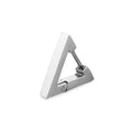 1 Pairs Punk Triangle Earrings - Unisex, Hypoallergenic Stainless Steel for Modern Style & Durability