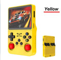 EW Green R36S Retro Handheld Game Console Linux System 3.5 Inch IPS Screen Portable Pocket Video Player 64GB 128G Game Kid Gift