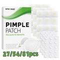 27/54/81-Piece HITWORKER Acne Patches - Infused with Salicylic Acid, Tea Tree Oil & Calendula Oil | For Acne & Blemishes, Residu
