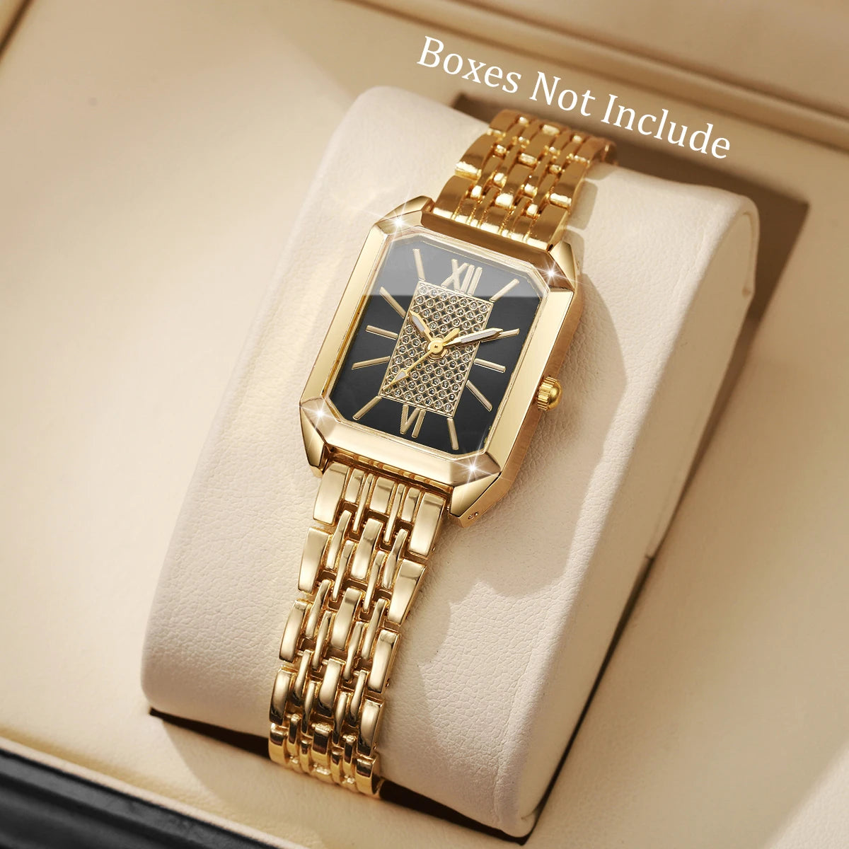 Elegant Pearl Bracelet Women Quartz Wristwatch Fashion Diamond Ladies Watches Reloj Mujer (Without Box)