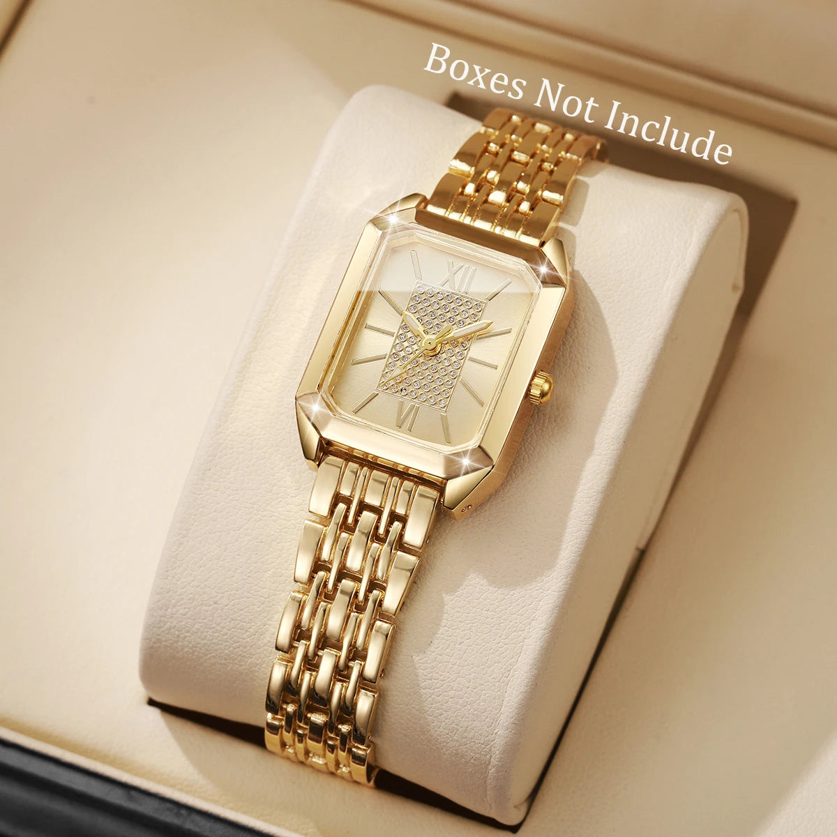 Elegant Pearl Bracelet Women Quartz Wristwatch Fashion Diamond Ladies Watches Reloj Mujer (Without Box)