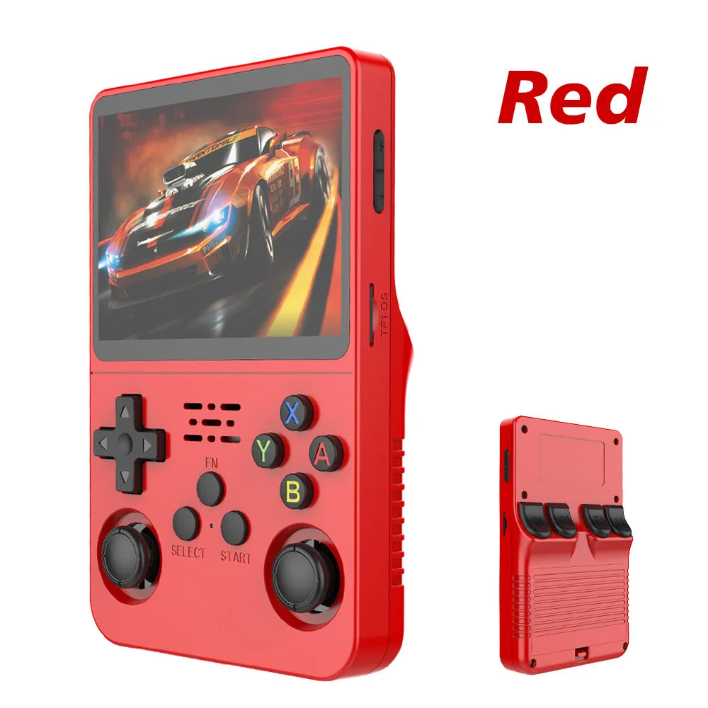 ARKOS R36S Retro Handheld Video Game Console Linux System 3.5 Inch IPS Screen R35s Pro Portable Pocket Video Player 64GB Games